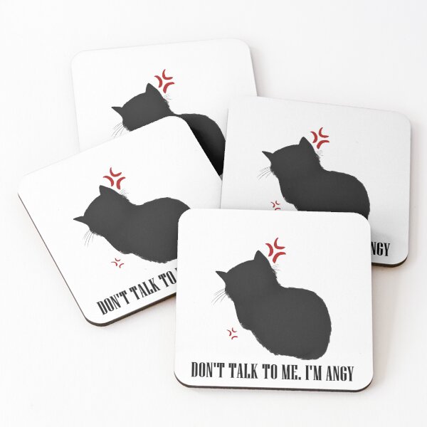 Item preview, Angy cat - black designed and sold by Leeh-designs.