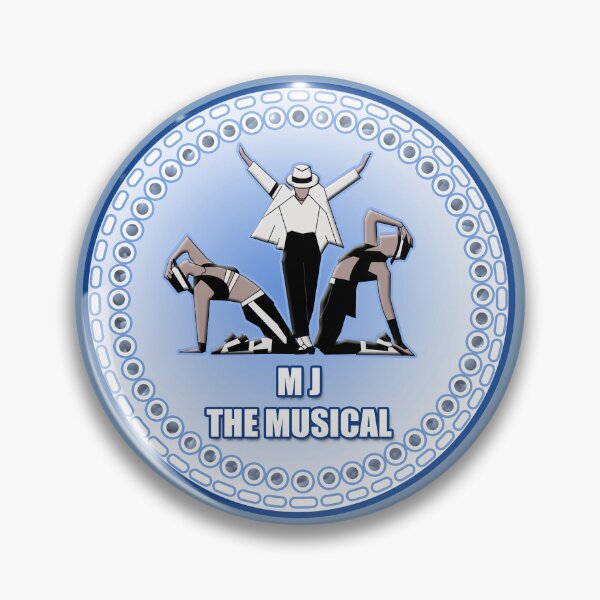 Artikelvorschau, MJ The Musical - Broadway kreisförmige Kunst entworfen und verkauft von GirlFromBrazil.