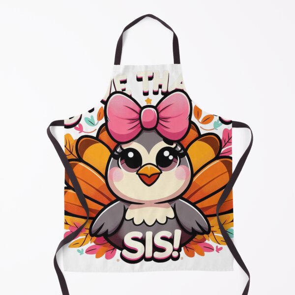 Item preview, Give Thanks  Sis – Turkey with a Feminine Touch designed and sold by maritas22.