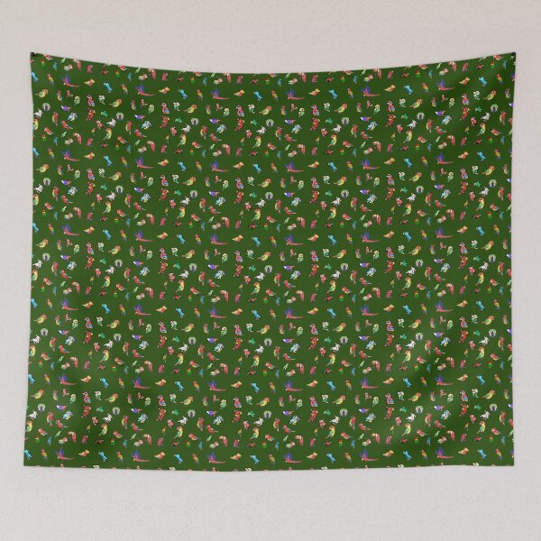 Item preview, Colorful Parrot and Tropical Birds Pattern for Bird Lovers designed and sold by InkredibleZ.