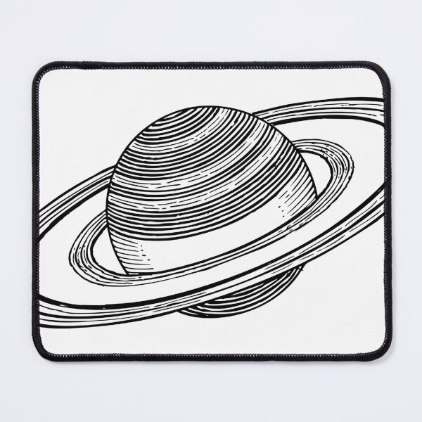 Item preview, Planet Saturn designed and sold by BlueSpecsStudio.