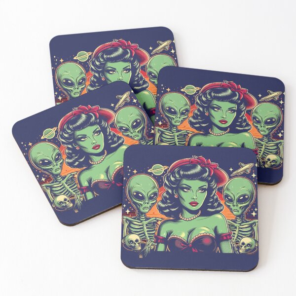 Item preview, Ufo Girl designed and sold by PulpVintage.