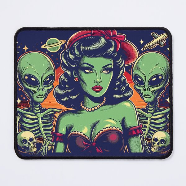 Item preview, Ufo Girl designed and sold by PulpVintage.