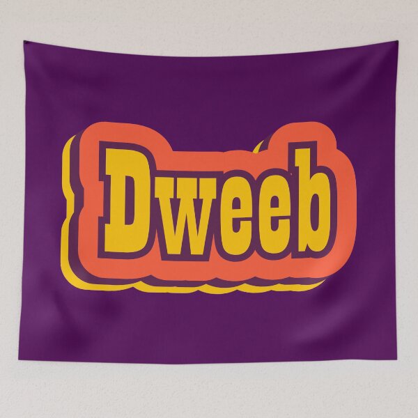 Item preview, Dweeb Retro Typography, Vintage Slang Word designed and sold by ArtNoveltee.