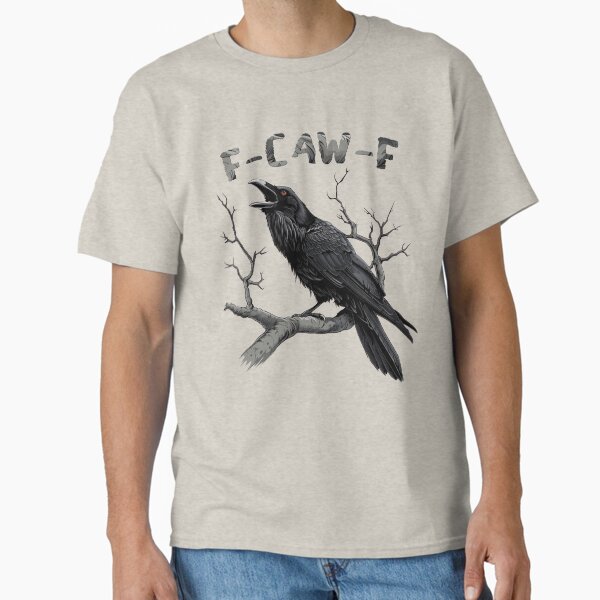 Item preview, Crow/Raven Funny FCawF designed and sold by RamblingBoho.