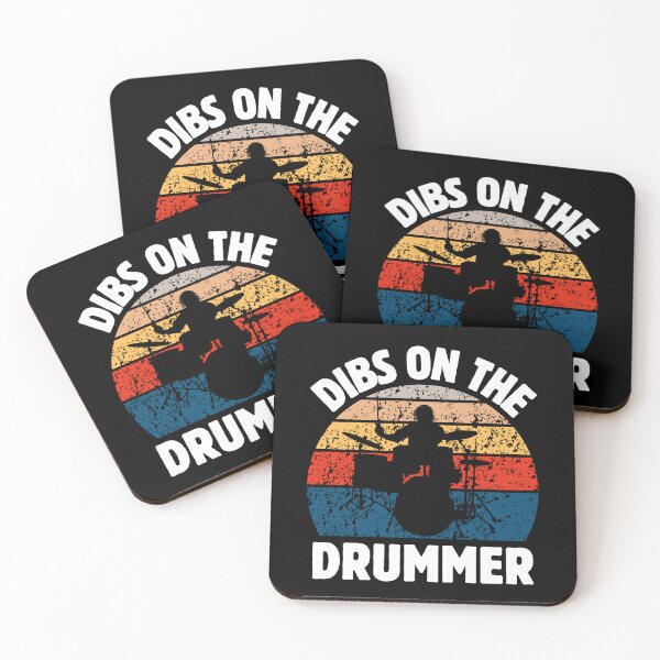 Item preview,  Dibs on the Drummer Funny Band Percussionist Fan Music Lovers   designed and sold by ZACK ART.