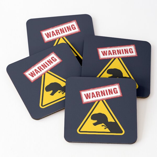 Item preview, T-Rex Zone Warning designed and sold by FanFest.