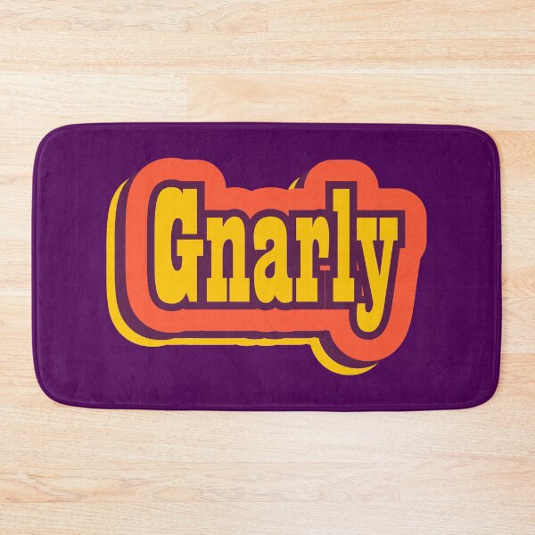 Item preview, Gnarly Retro Typography, Vintage Slang Word designed and sold by ArtNoveltee.