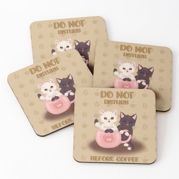 Item preview, Kittens and Coffee designed and sold by LittleVailati.