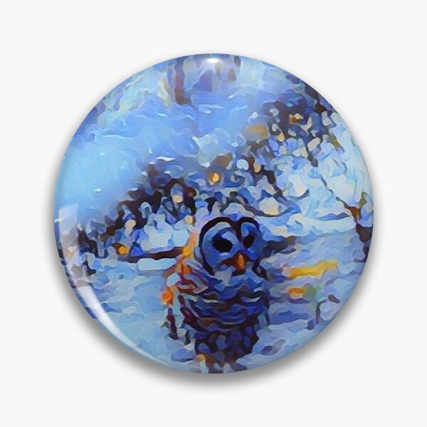 Item preview, Barred Owl on a winter's day designed and sold by UpwardRising.