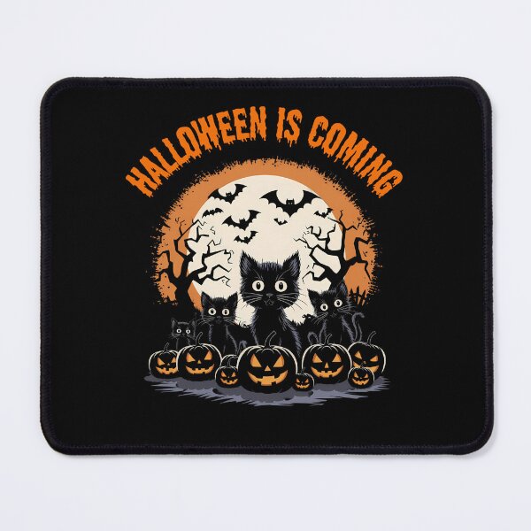 Item preview, Black Cats Halloween Scene designed and sold by Ambient Mind Design.