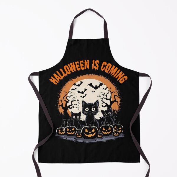 Item preview, Black Cats Halloween Scene designed and sold by Ambient Mind Design.
