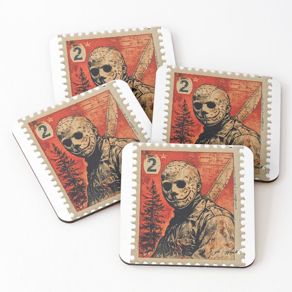Item preview, Stamp Halloween JasonV designed and sold by artecomia.