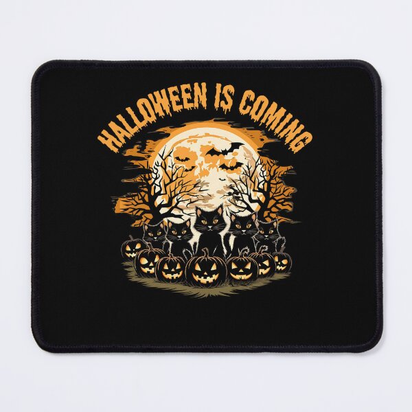 Item preview, Black Cats Halloween Scene designed and sold by Ambient Mind Design.