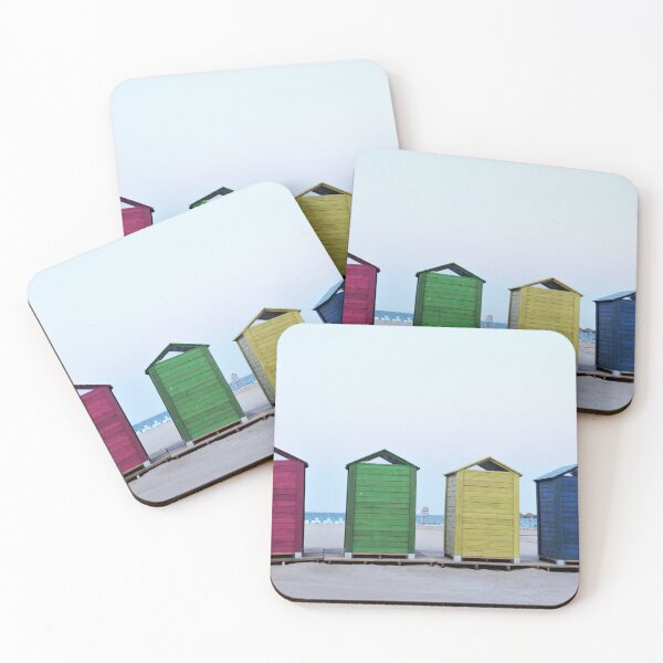 Item preview, Bath houses, beach colors designed and sold by RaquelClausi.