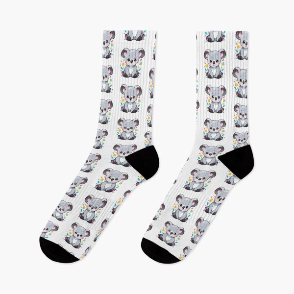 Item preview, Gray Kawaii Koala with beautiful Eyes for Kids designed and sold by RetroPop23.