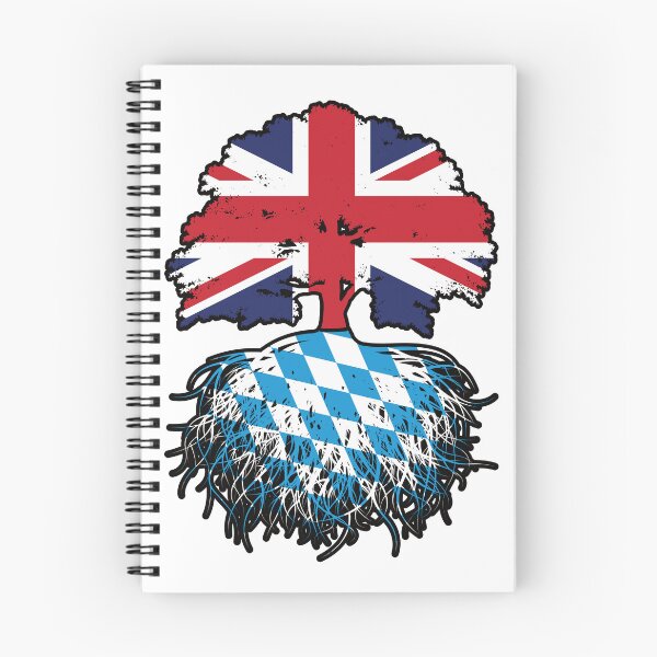 Item preview, Bavaria Bavarian British UK Great Britain United Kingdom Tree Roots Flag designed and sold by FlagX.