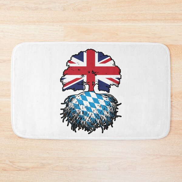 Item preview, Bavaria Bavarian British UK Great Britain United Kingdom Tree Roots Flag designed and sold by FlagX.