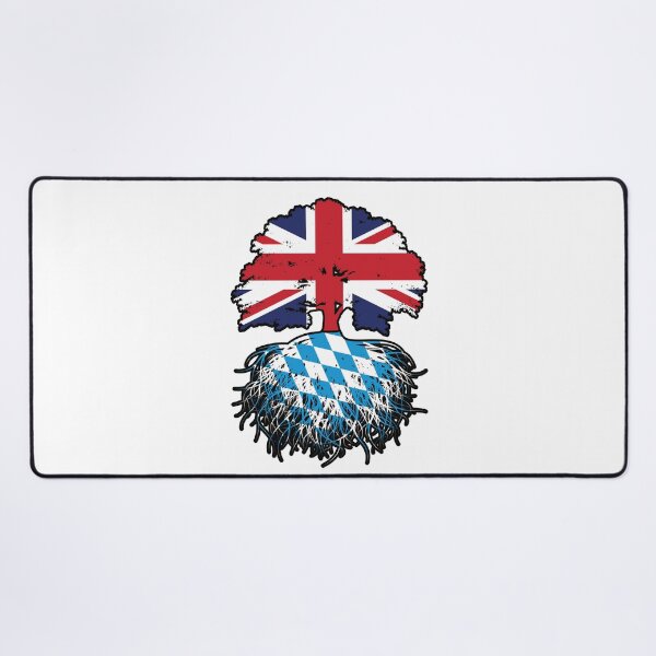 Item preview, Bavaria Bavarian British UK Great Britain United Kingdom Tree Roots Flag designed and sold by FlagX.