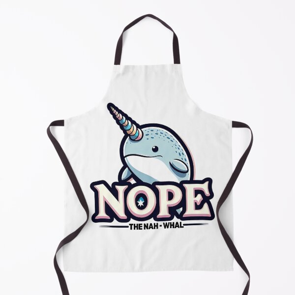 Item preview, The Nah Whal Narwhal designed and sold by Haji Kamora.