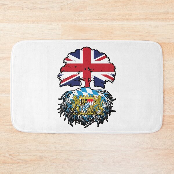 Item preview, Bavaria Bavarian British UK Great Britain United Kingdom Tree Roots Flag designed and sold by FlagX.