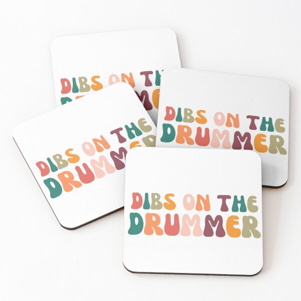 Item preview,  Dibs on the Drummer Funny Band Percussionist Fan Music Lovers   designed and sold by ZACK ART.