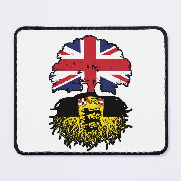 Item preview, Baden-Württemberg Swabian British UK Great Britain United Kingdom Tree Roots Flag designed and sold by FlagX.