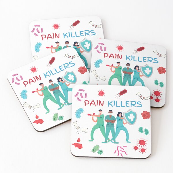 Item preview, Pain Killers, Medical Puns designed and sold by lose-your-smile.