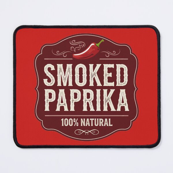 Item preview, smoked paprika label, matching halloween costume designed and sold by NoetherSym.