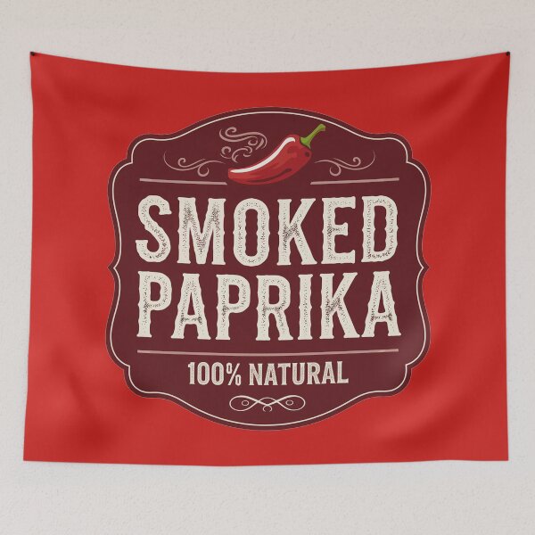 Item preview, smoked paprika label, matching halloween costume designed and sold by NoetherSym.