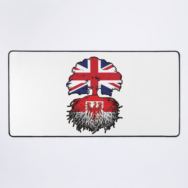 Item preview, Brandenburg Brandenburger British UK Great Britain United Kingdom Tree Roots Flag designed and sold by FlagX.