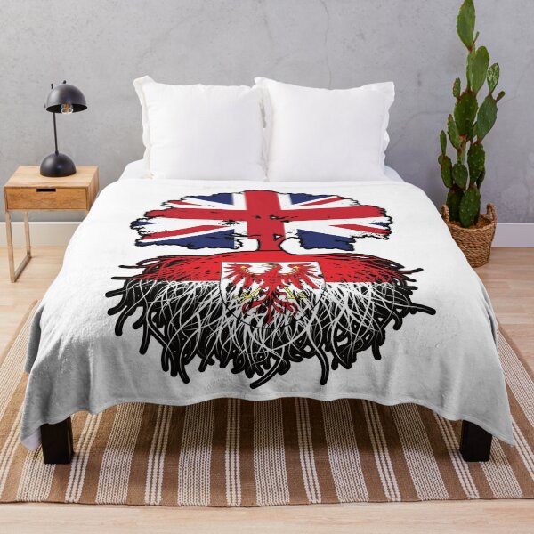 Item preview, Brandenburg Brandenburger British UK Great Britain United Kingdom Tree Roots Flag designed and sold by FlagX.