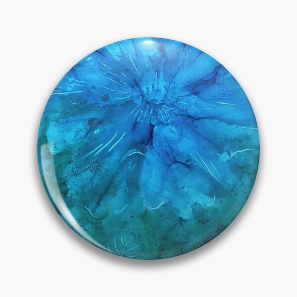Item preview, A large turquoise blue flower designed and sold by ViktoriaLaSk.