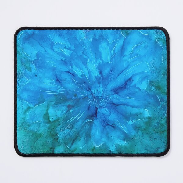 Item preview, A large turquoise blue flower designed and sold by ViktoriaLaSk.