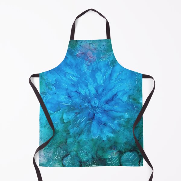 Item preview, A large turquoise blue flower designed and sold by ViktoriaLaSk.