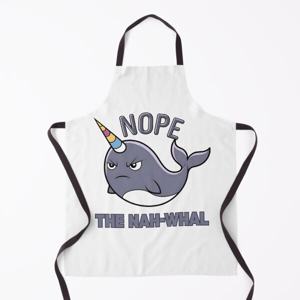 Item preview, The Nah Whal Narwhal designed and sold by Haji Kamora.