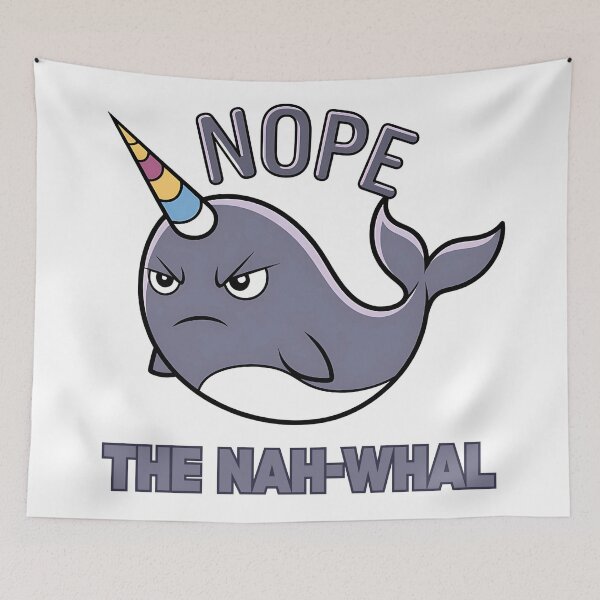 Item preview, The Nah Whal Narwhal designed and sold by Haji  Kamora.