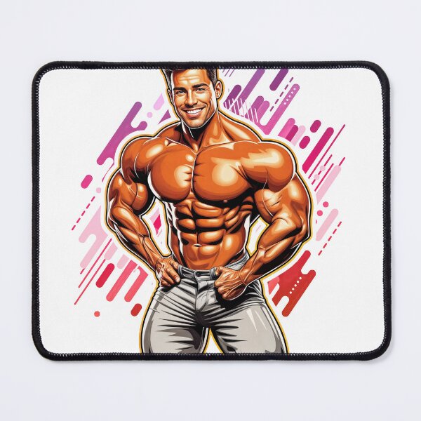 Item preview, New Series: Bodybuilder Sticker #69 designed and sold by ForeverPrintsOK.