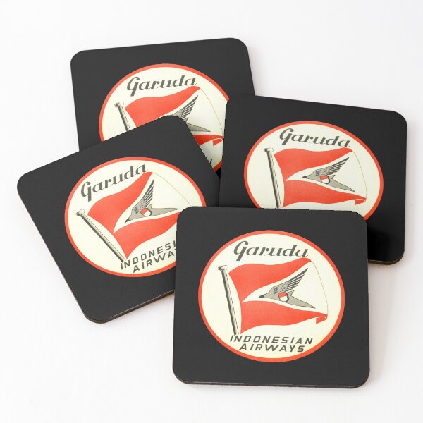 Artikelvorschau, Garuda - Indonesian Airways Vintage Luggage Label entworfen und verkauft von FutureTraveller.