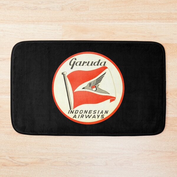 Item preview, Garuda - Indonesian Airways Vintage Luggage Label designed and sold by FutureTraveller.