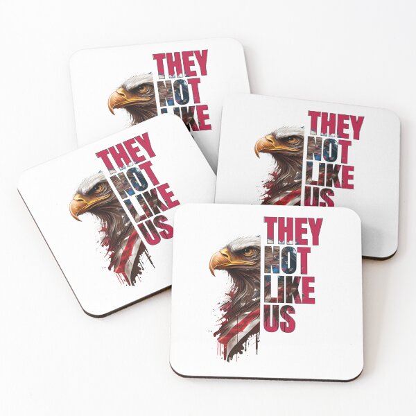 Item preview, They Not Like Us Patriotic Bald Eagle designed and sold by djdesign225.