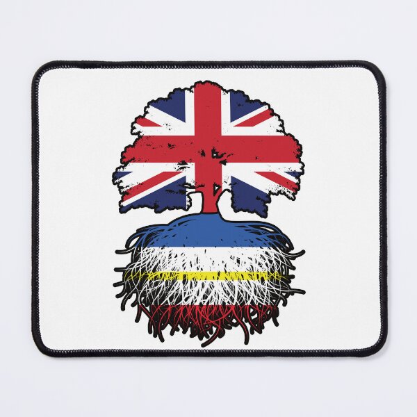 Item preview, Mecklenburg–Western Pomerania Mecklenburg-Vorpommern British UK Great Britain United Kingdom Tree Roots Flag designed and sold by FlagX.