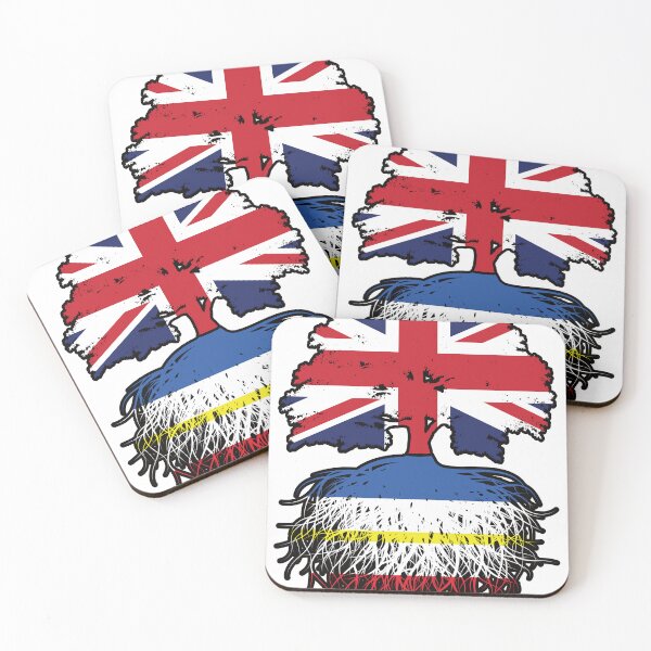 Item preview, Mecklenburg–Western Pomerania Mecklenburg-Vorpommern British UK Great Britain United Kingdom Tree Roots Flag designed and sold by FlagX.