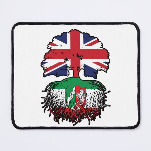 Item preview, North Rhine-Westphalia Nordrhein-Westfalen British UK Great Britain United Kingdom Tree Roots Flag designed and sold by FlagX.