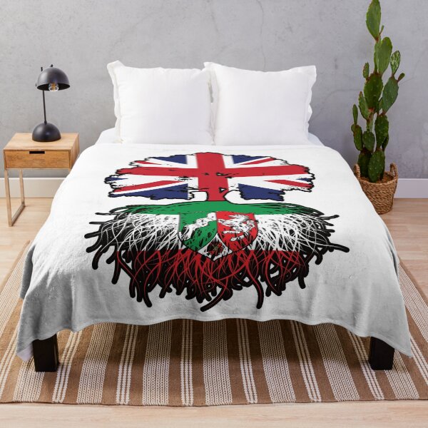 Item preview, North Rhine-Westphalia Nordrhein-Westfalen British UK Great Britain United Kingdom Tree Roots Flag designed and sold by FlagX.