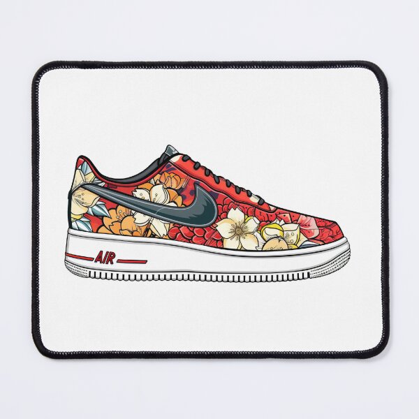 Item preview, Floral Nike Air Force Design designed and sold by BeUniqueCo.