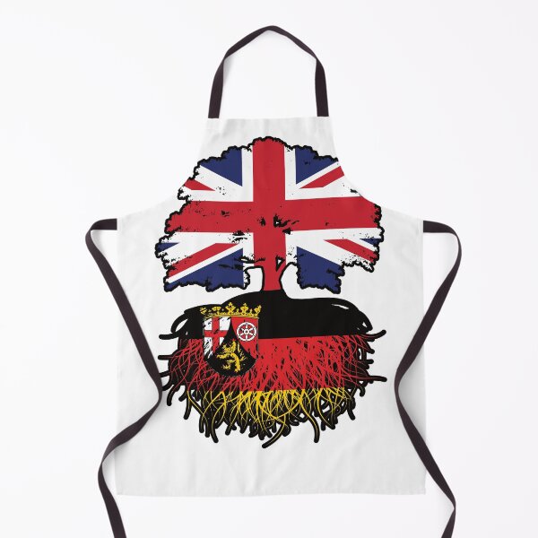 Item preview, Rhineland-Palatinate Rheinland-Pfalz British UK Great Britain United Kingdom Tree Roots Flag designed and sold by FlagX.