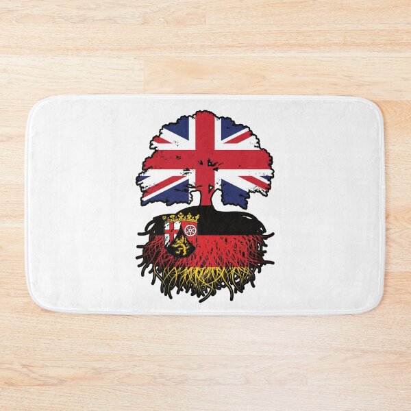 Item preview, Rhineland-Palatinate Rheinland-Pfalz British UK Great Britain United Kingdom Tree Roots Flag designed and sold by FlagX.