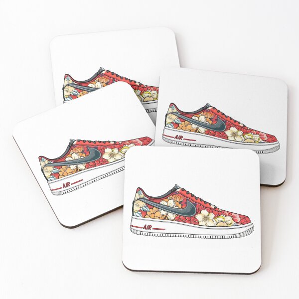 Item preview, Floral Nike Air Force Design designed and sold by BeUniqueCo.