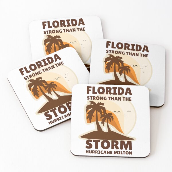 Item preview, Florida Stronger Than The Storm Hurricane Milton  designed and sold by ANNINOART ⭐⭐⭐⭐⭐.